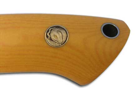 Robert Waldorf Loveless Boot Knife | End View RW Loveless Boot Knife | End View