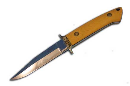 Robert Waldorf Loveless Boot Knife | Front View RW Loveless Boot Knife | Front View
