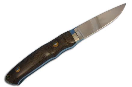 RW Loveless Caper Finn Knife | Back View